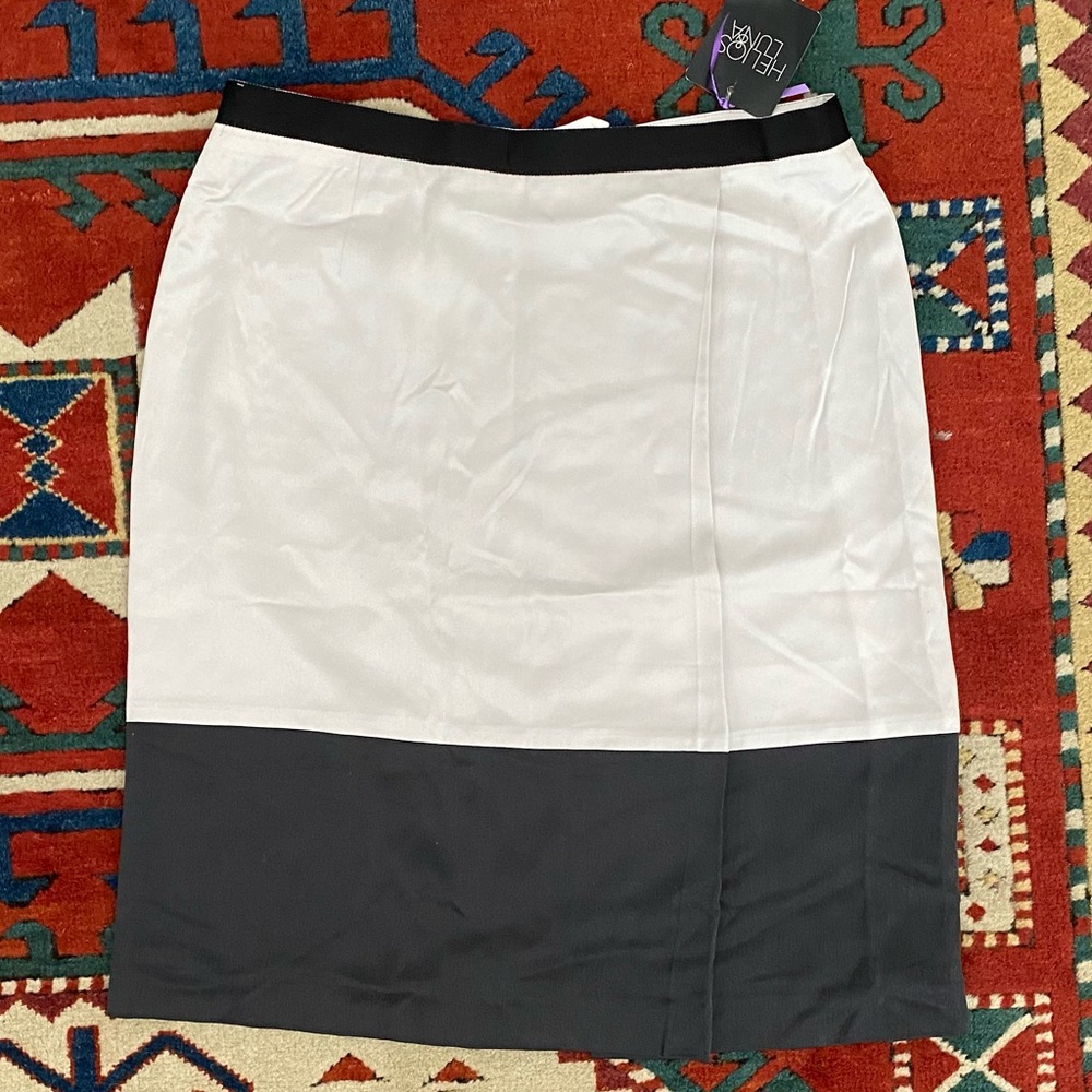 NWT!  100% silk skirt.  Stunning classic style!